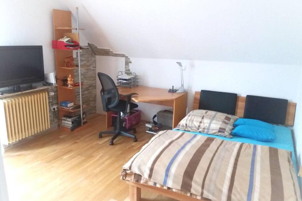 Neue, Helle Wohnung In Ludwigsburg, Nah Am Schloss Bagian luar foto